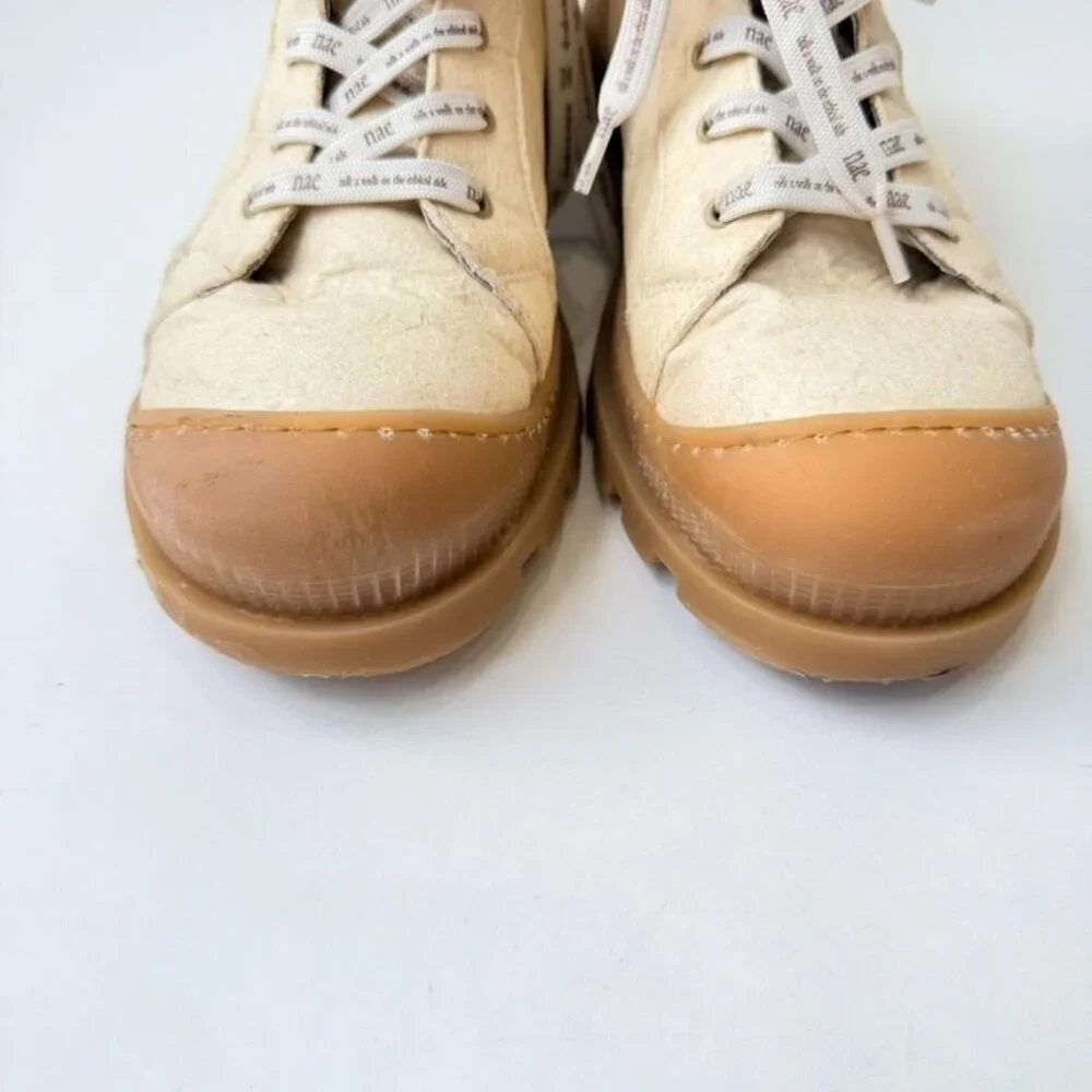 Nae Noah Vegan Boots White EU 40 Women's